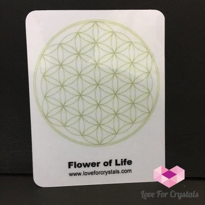 Flower Of Life Laminated Card (Small) 6.5X8.5Cm Banners & Stickers