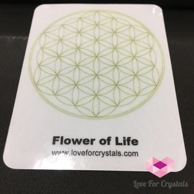 Flower Of Life Laminated Card (Small) 6.5X8.5Cm Banners & Stickers