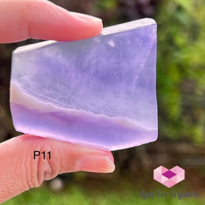 Fluorite Slices (Mexico) 35-70Mm Photo 11 Polished Crystals