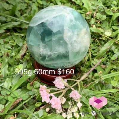 Fluorite Sphere (Mexico) 595G 60Mm