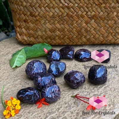 Garnet Tumbled (Brazil) Stones