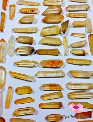 Golden Healer Lemurian Crystal (Single Or 2 Pcs Per Pack) Raw Stones