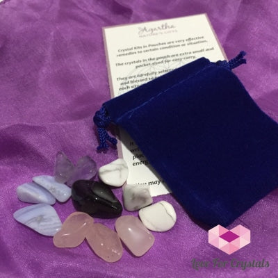 Good Sleep Crystal Remedy Kit By Agartha (Pocketsized) Kits