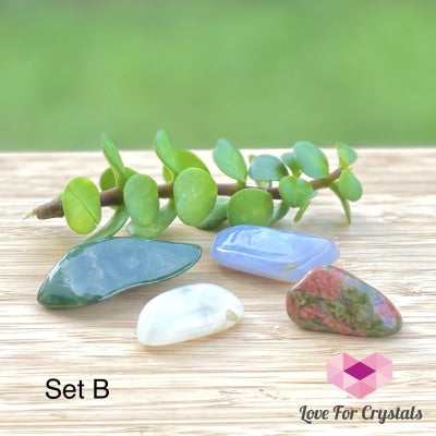 Healing And Recovery Crystal Set (4 Stones) B Set