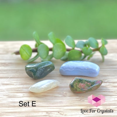 Healing And Recovery Crystal Set (4 Stones) E Set