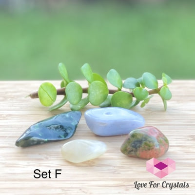 Healing And Recovery Crystal Set (4 Stones) F Set