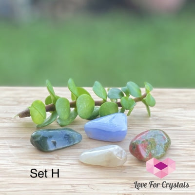 Healing And Recovery Crystal Set (4 Stones) H Set