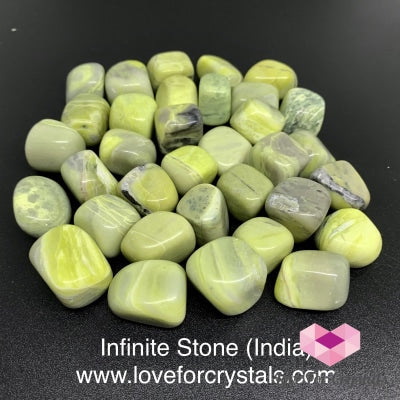 Infinite Stone Tumbled (Chrysotile & Serpentine) India Stones