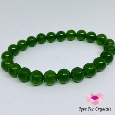 Jade Gemstone Energy Bracelet (Good Energy) Taiwan 8Mm