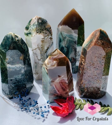Judys Jasper Points (Brazil) Polished Stones