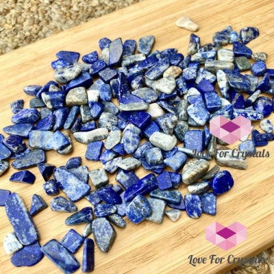 Lapis Lazuli Chips In 100Gm Bag Polished Stones