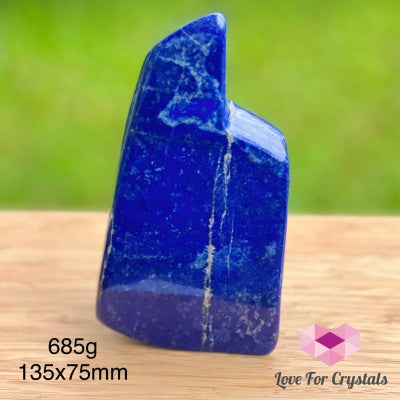 Lapis Lazuli Freeform (Chile) 685G 135X75Mm Polished Crystals