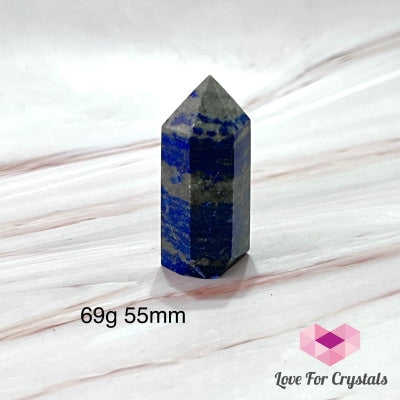 Lapis Lazuli Tower Point 50-70Mm (Chile) 69G 55Mm