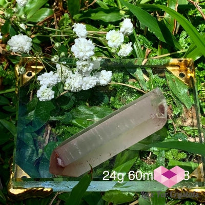 Lithium Lemurian Crystal Points (Aaa) Brazil 24G 60Mm Raw Stones