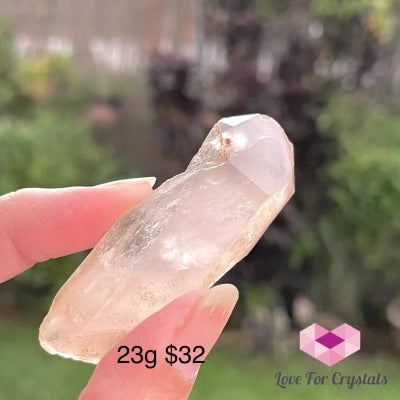 Lithium Quartz Raw Points (Brazil) 23G 55Mm Stones