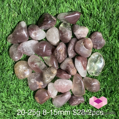 Lithium Tumbled Stones (Brazil) 20-25G 8-15Mm (Pack Of 2)