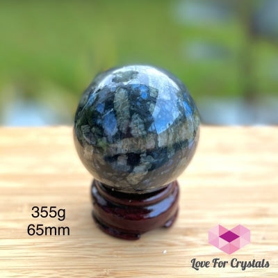 Llanite Que Sera Sphere 355G 65Mm Crystal Sphere