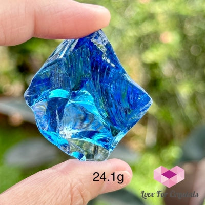 Lord Shiva Sapphire Andara Crystal (High Vortex Mount Shasta) 24.1G