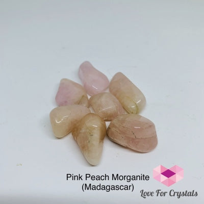 Morganite Pink Peach Tumbled (Madagascar) Stones