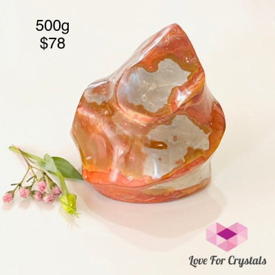 Ocean Jasper Flame (Madagascar) 500G Polished Crystals