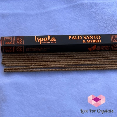 Palo Santo With Myrrh Incense Sticks By Ispalla (Peru)