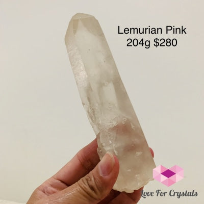 Pink Lemurian Seed Crystal (Brazil)