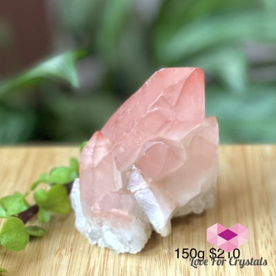 Pink Scarlet Lemurian Seed Cluster (Brazil) 150G 50Mm Raw Stones