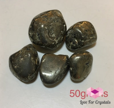 Pyrite Tumbled (30Grams Or 50Grams) Crystals