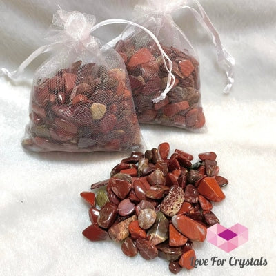 Red Jasper Chips In A Pouch 100G