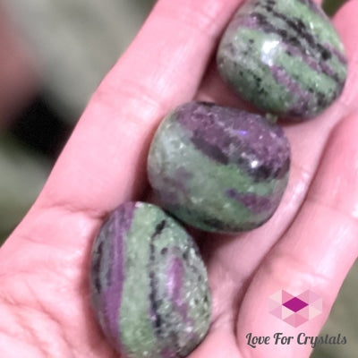 Ruby Zoisite Tumbled (Tanzania) Stones
