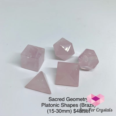Sacred Geometry Platonic Shapes (Brazil) Metaphysical Tool