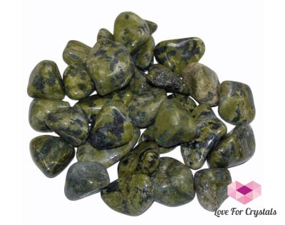 Serpentine Tumbled (Brazil) 20-25Mm Pack Of 2 Stones