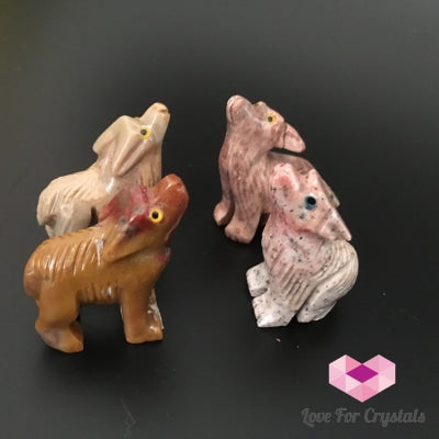 Soapstone Carved Animal 25-35Mm (Per Piece) Peru Shaped Crystals