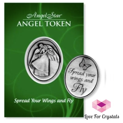 Spread Your Wings (Angel Token By Angel Star) 1 X 1.25 Inch Angels