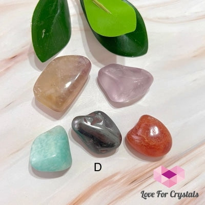 Study And Focus Crystal Remedy Set (5 Stones) D Sets