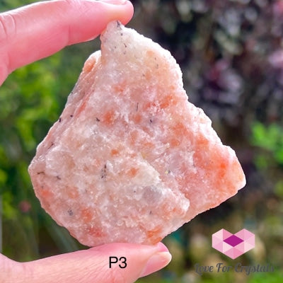 Sunstone Raw (Brazil)50-70Mm Photo 3 Crystals