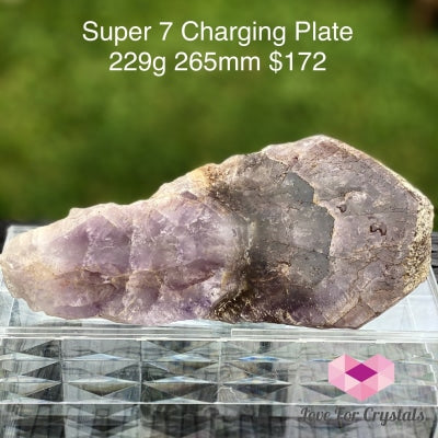Super 7 Charging Plates (Brazil) 229G 265Mm Raw Stones