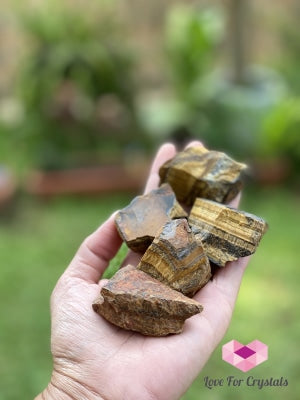 Tigers Eye Raw (South Africa) Stones
