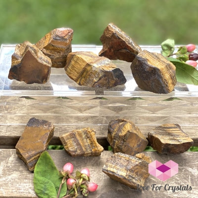 Tigers Eye Raw (South Africa) Stones