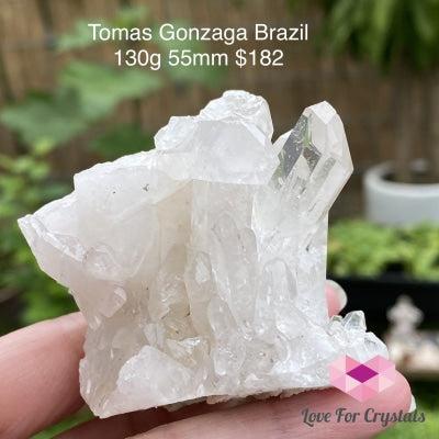 Tomas Gonzaga Clear Quartz Cluster (Brazil) 130G 55Mm Caves Geodes And Clusters