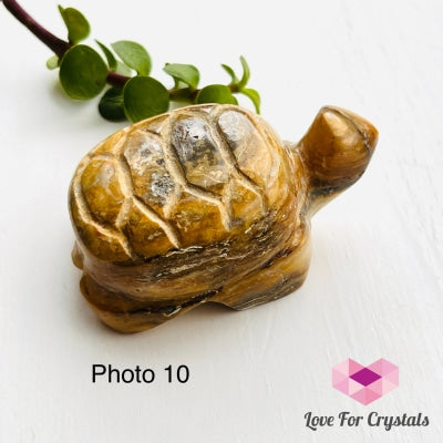 Turtles Hand Carved Photo 10 (Ocean Jasper)